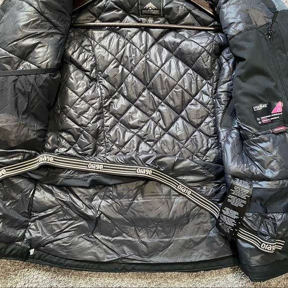 Orage Insulated Snowboarding Jacket Black Size Medium - Picture 6 of 12